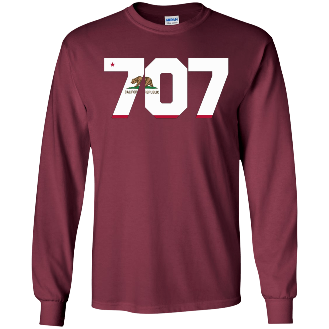 Area Code 707 shirt - Sonoma California tshirt