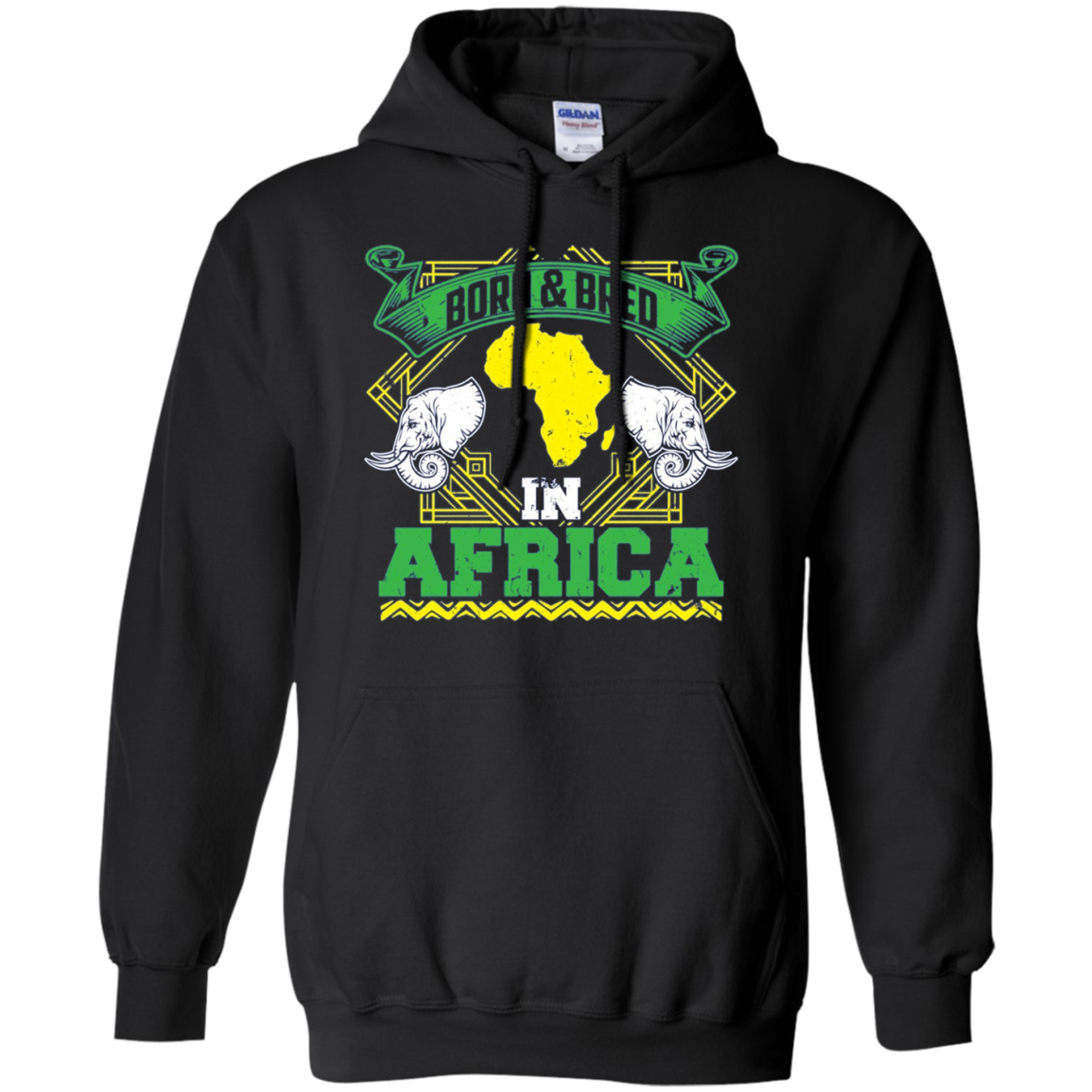 Africa Born And Bred Long Sleeve T-Shirt