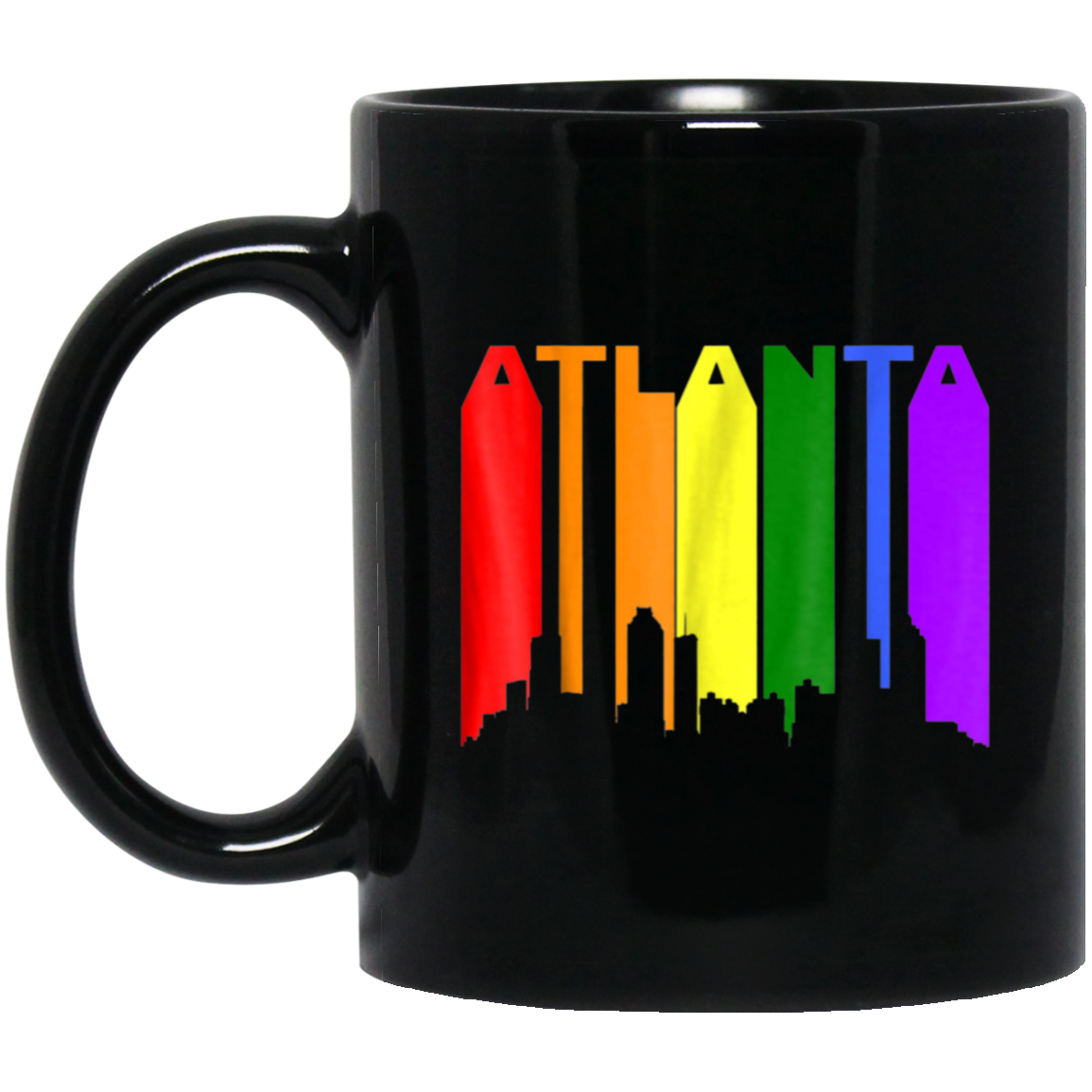 Atlanta Georgia Rainbow LGBT Gay Pride shirt