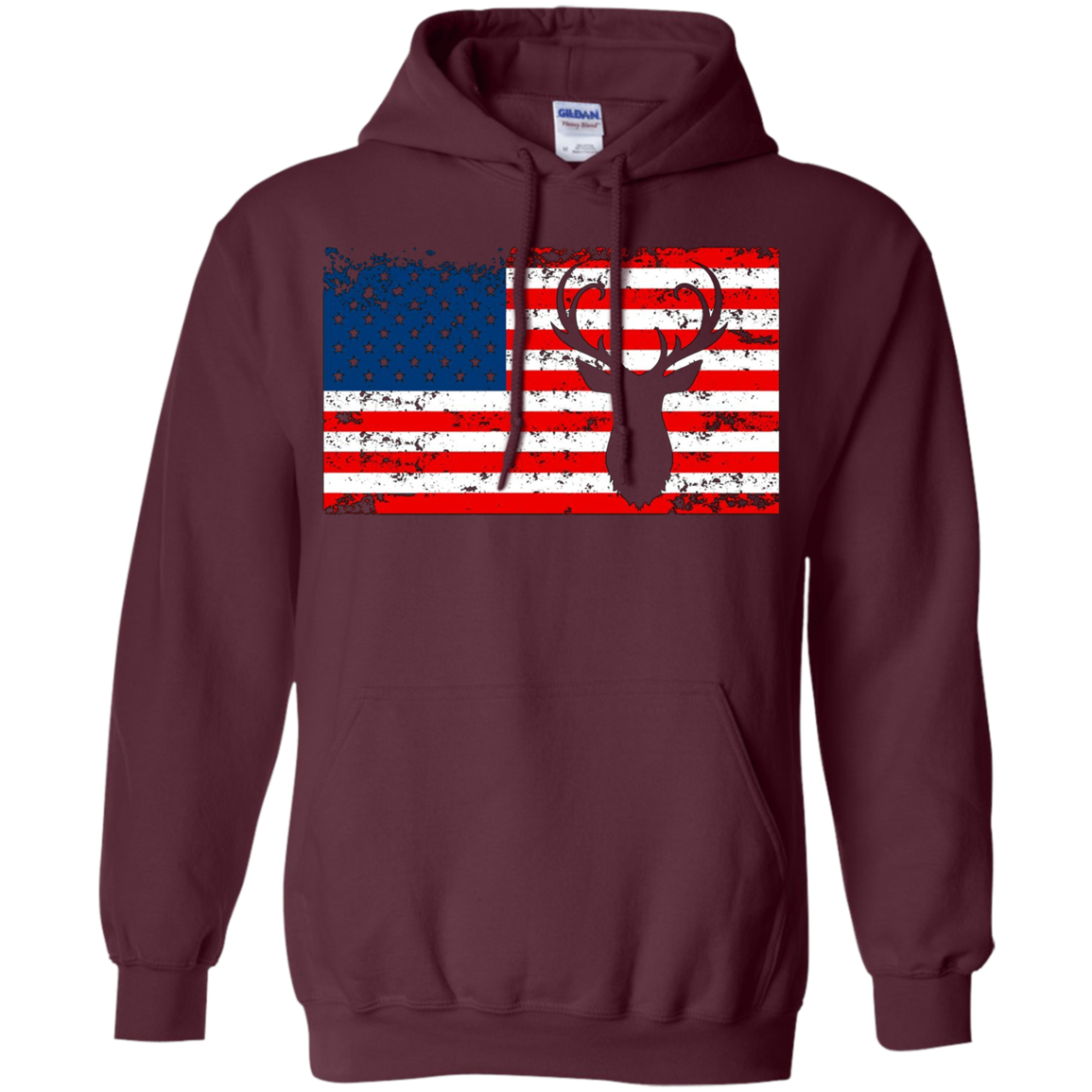 American Flag Hunting Games Clothes T-Shirt