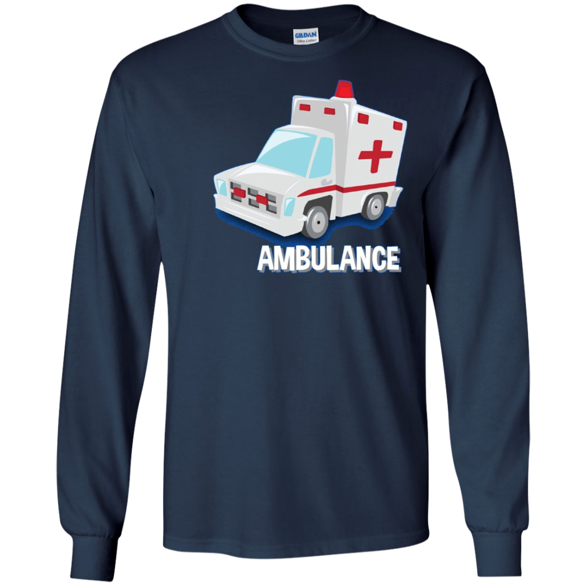 Ambulance Emergency Medical Truck Adults Kids Toddlers Shirt