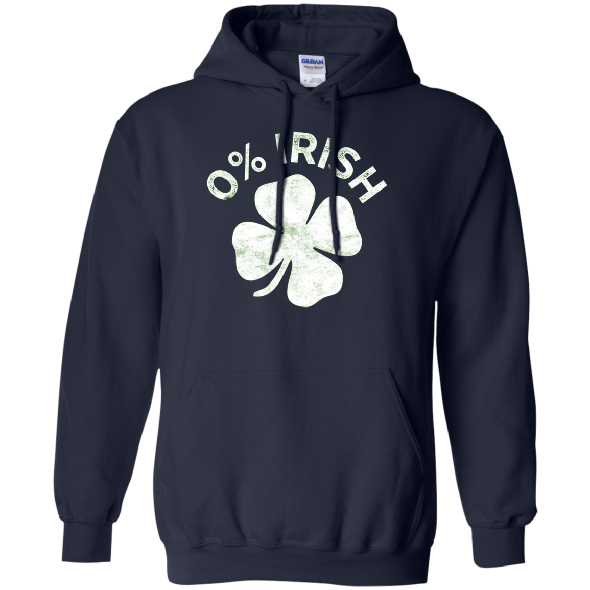 0% Irish T-Shirt Vintage Saint Patrick Day Gift