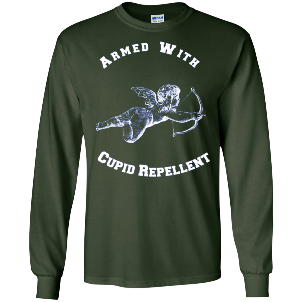 Armed with Cupid Repellent T-shirt