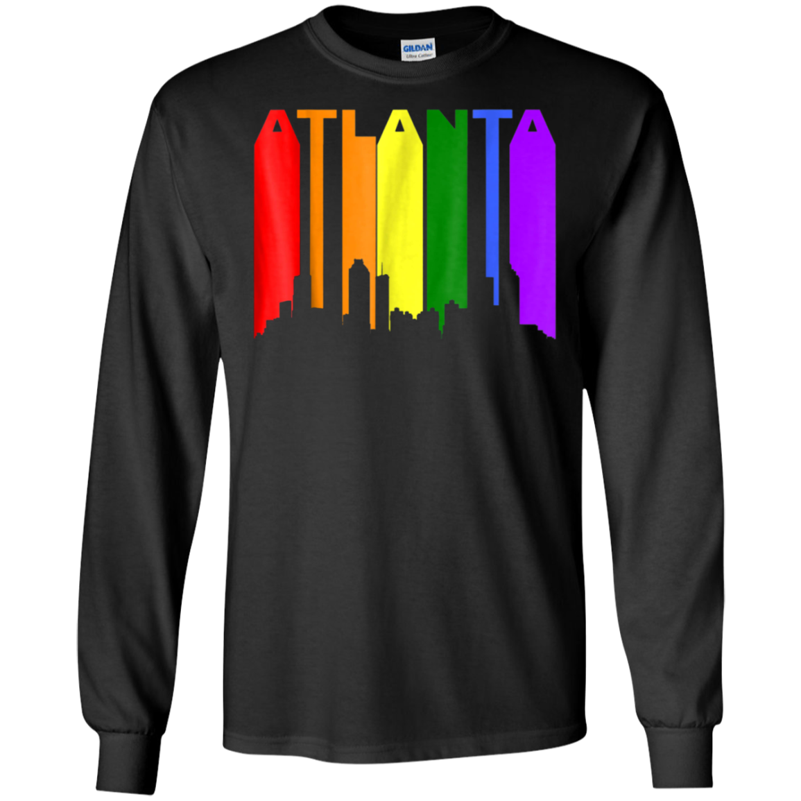 Atlanta Georgia Rainbow LGBT Gay Pride shirt
