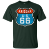 Image of Arizona Route 66. Retro, Vintage, Distressed Grunge Tee