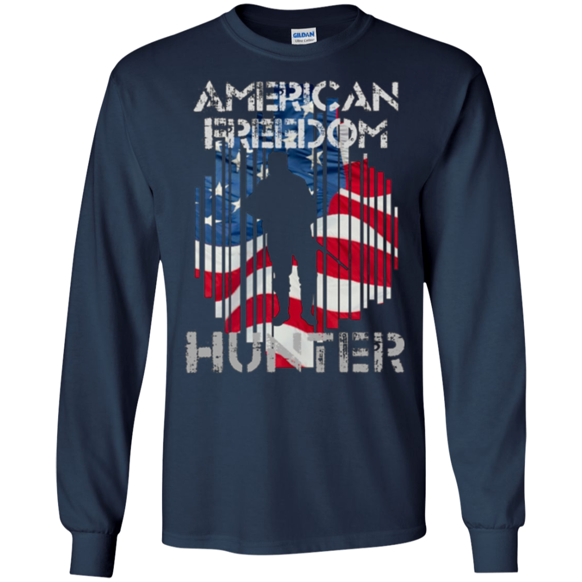 American Freedom Hunter Flag T-Shirt