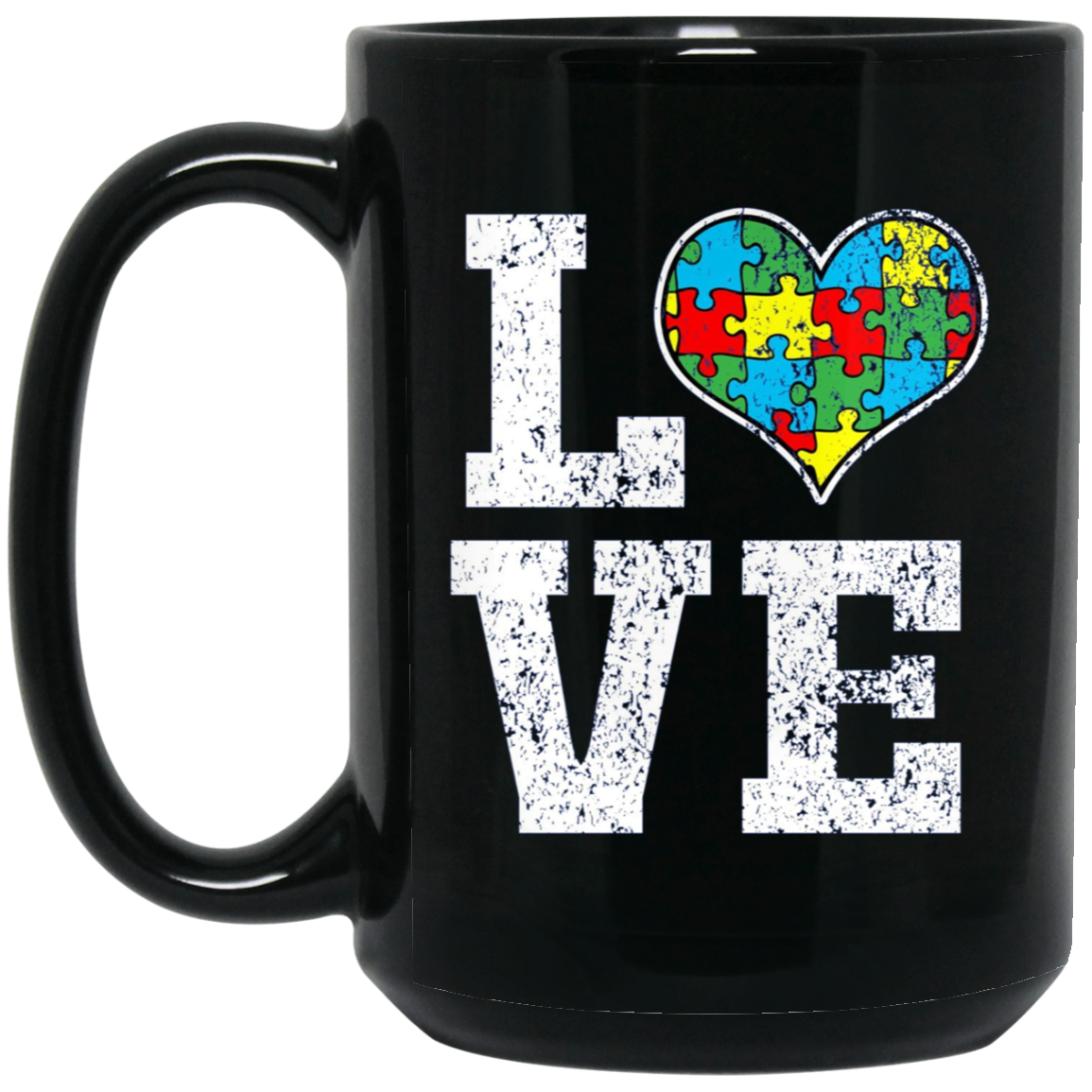 Autism Shirt Love Support Puzzle Heart Autistic Shirt