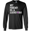 Image of Alzheimer's Awareness T-Shirt For Friends Purple Ribbon Tee