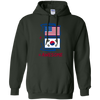Image of American +South Korea = Awesome Korean Flag Shirt
