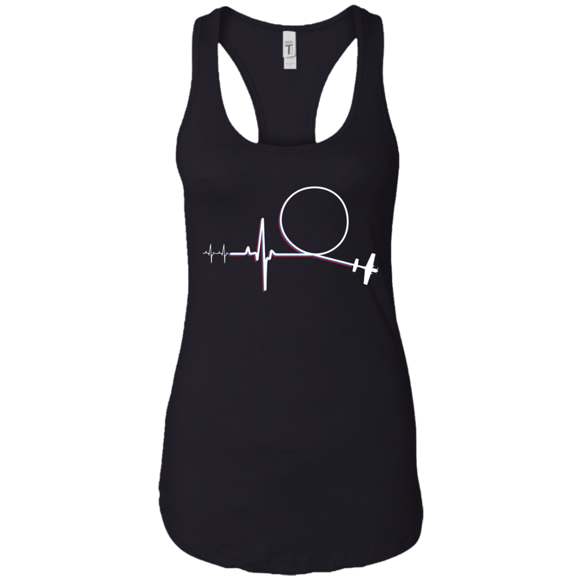 Aerobatic Pilot Heartbeat | Airshow Fan Aerobatic Pilot Tee