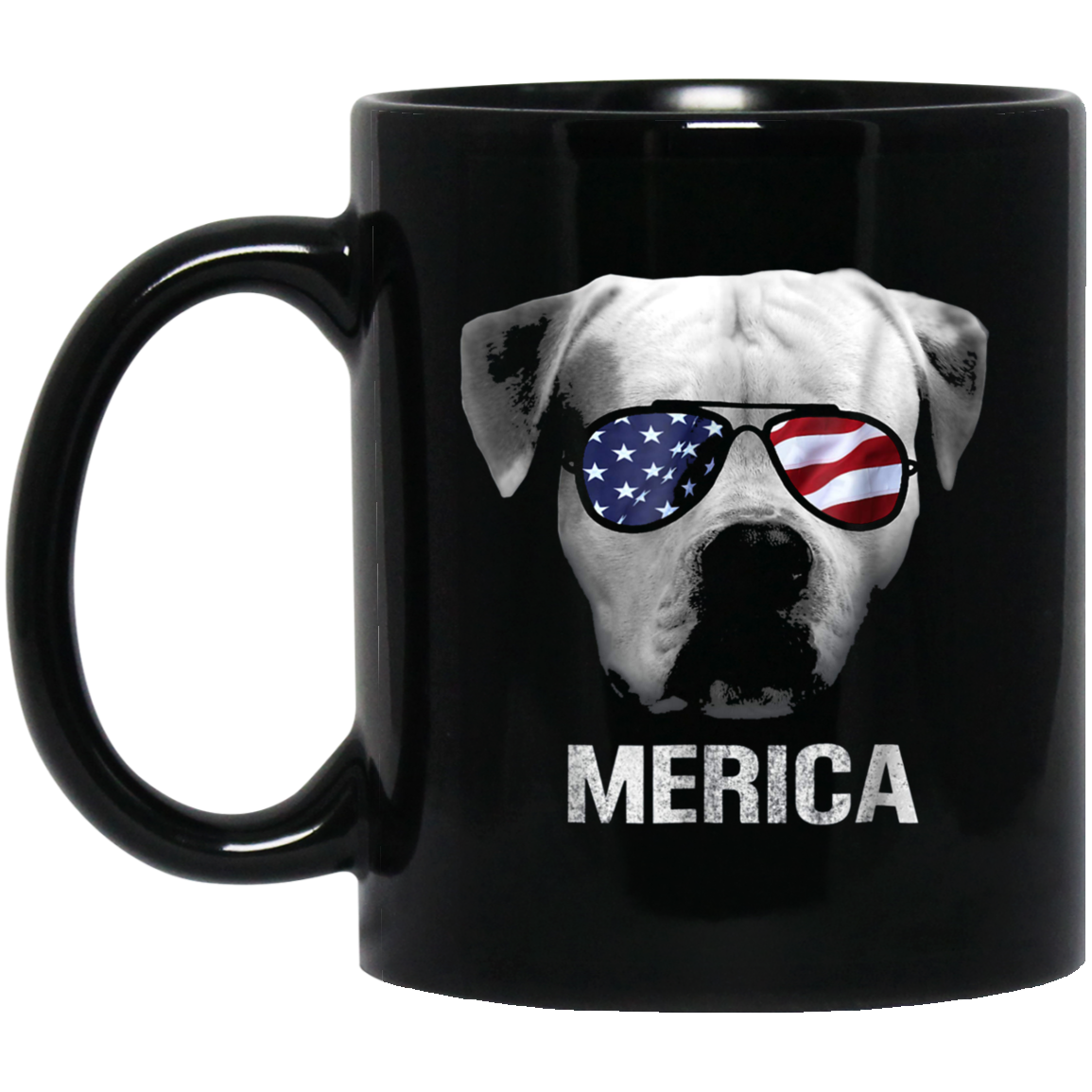 American Bulldog Merica t-shirt - Patriot Patriotic