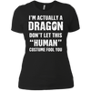 Image of "I'm Actually A Dragon" - Funny Halloween Costume T-Shirt
