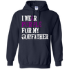 Image of Alzheimer's Awareness T-shirt I Wear Purple For My Godfather
