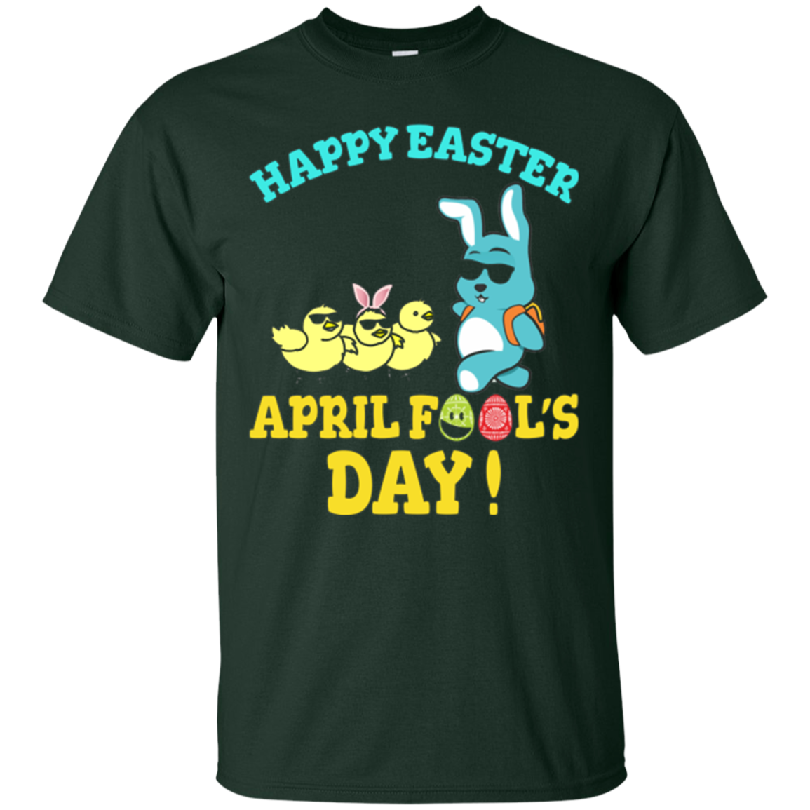 Funny happy Easter April fool's day Chillin T-shirts Tees