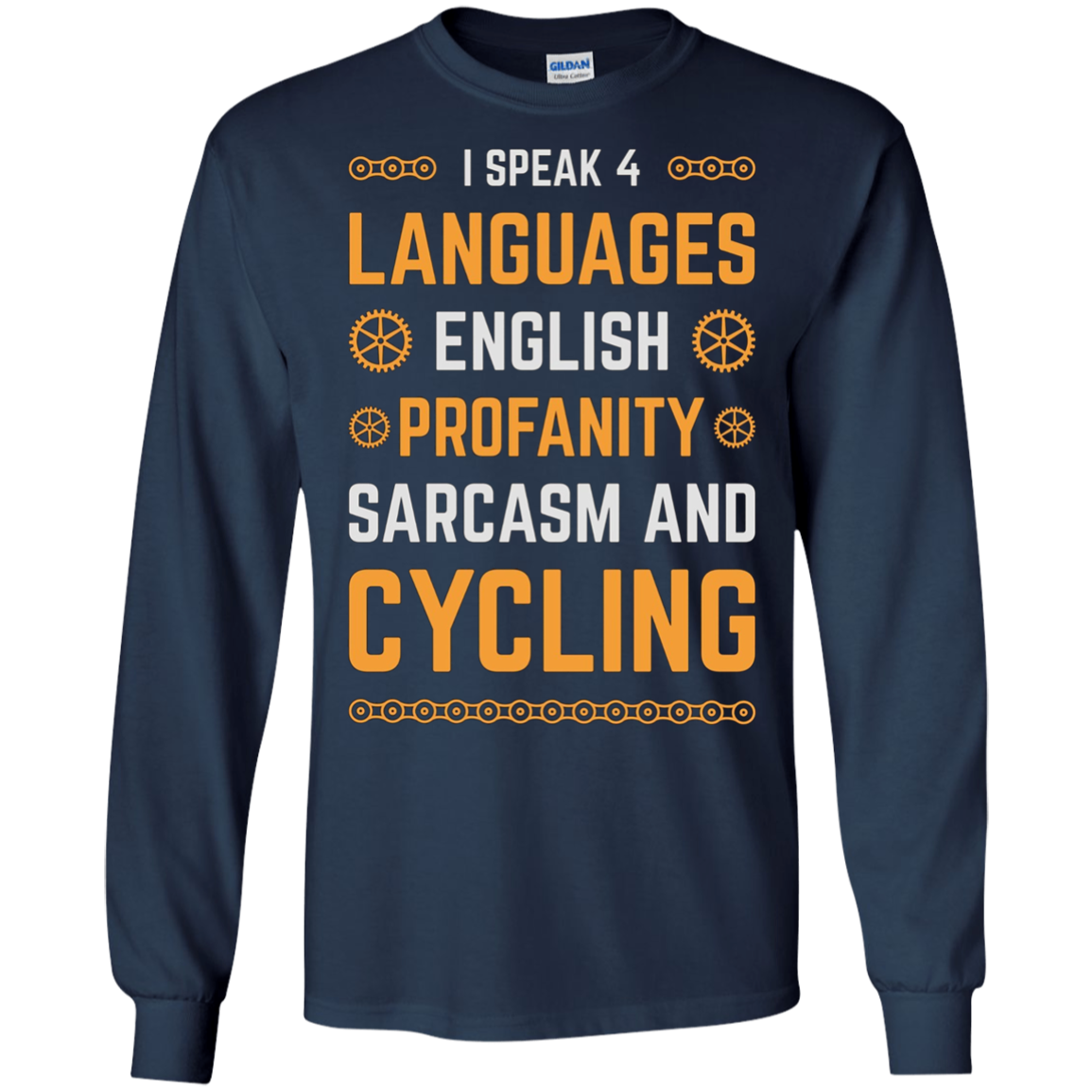 Sarcastic Bicycle Cycling Novelty T-shirt Passionate Cyclist