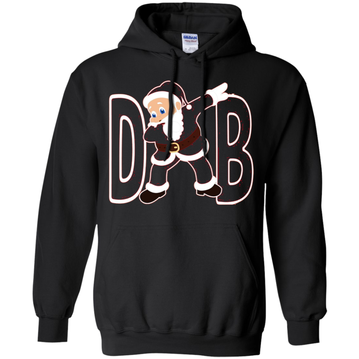 Santa Dabbing Funny and Cute Christmas Holiday Gift T-Shirt