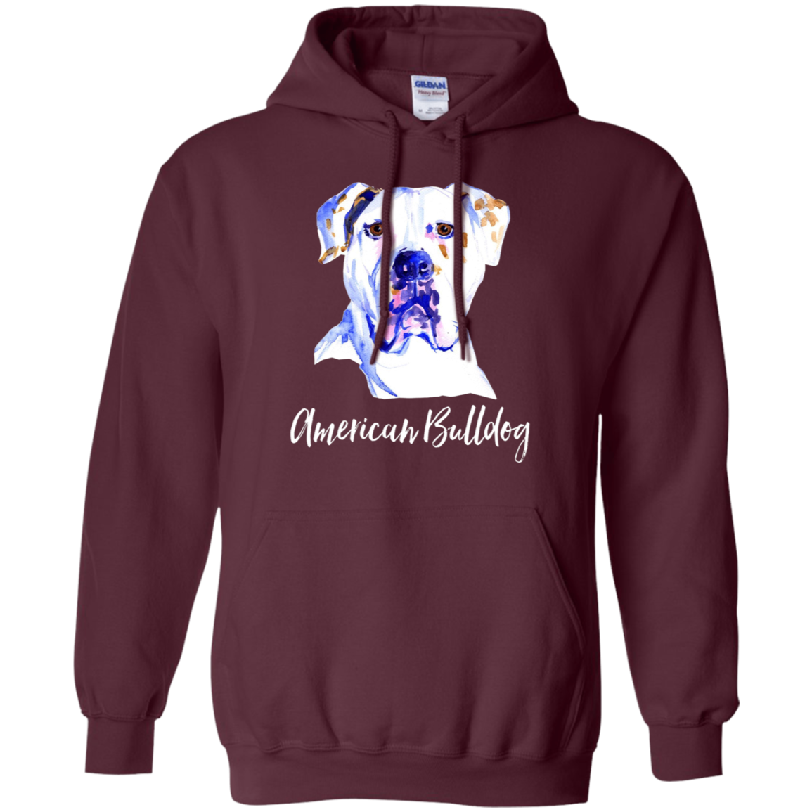 American Bulldog Dog T-Shirt Dog Lover Gift Bull Dog