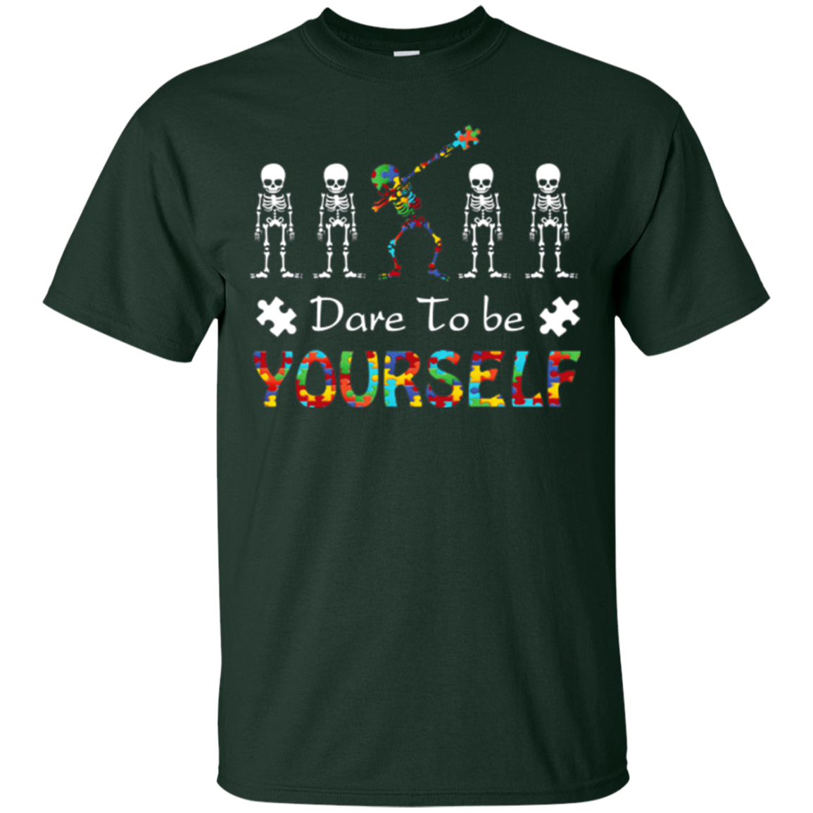 Autism Awareness Shirt For Boys Dare To Be Yourself Tee