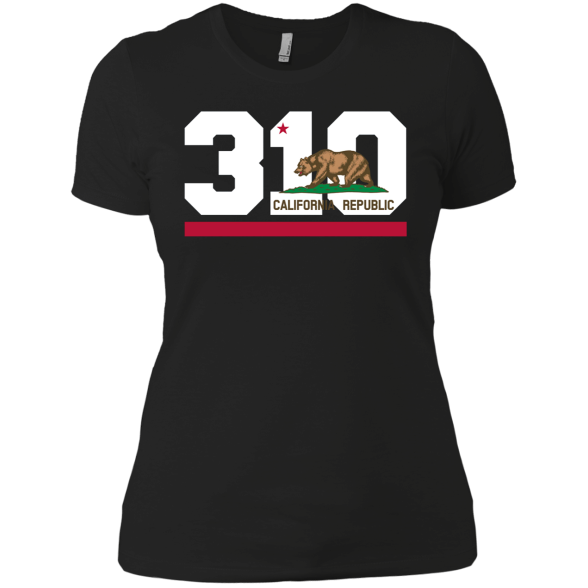Area Code 310 shirt - Los Angeles California t-shirt