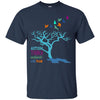Image of Chemises autisme - Ruban de sensibilisation à l’autisme T-shirts Maman/ Papa / Kid