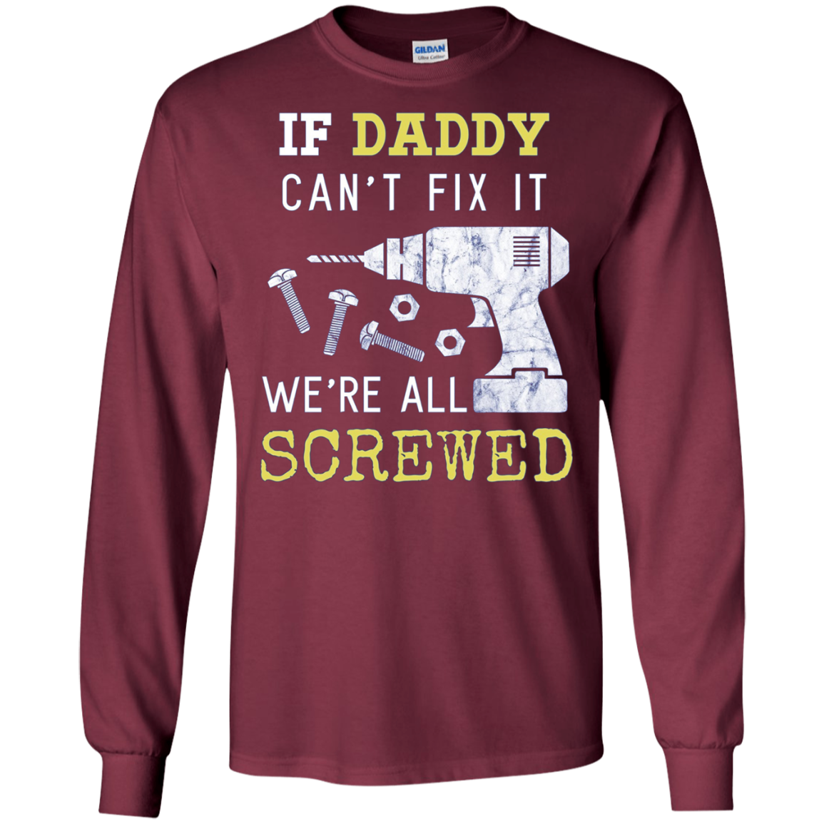 Funny Handyman Dad Shirt Fathers Day Gift from Wife Kids