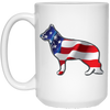 Image of 4th of July T-shirt for German Shepherd Owners & Dog Lovers