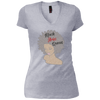 Image of Aries Zodiac Birthday Afro Gift T-Shirt for Black Women