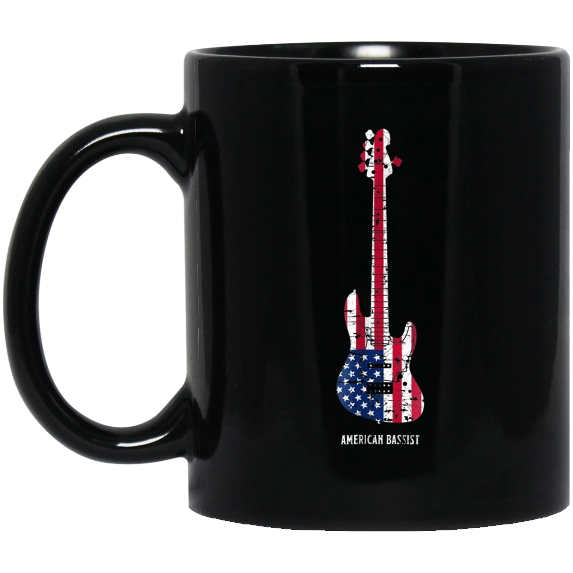 American Bassist Bass guitar Player T Shirt Music Gift Men