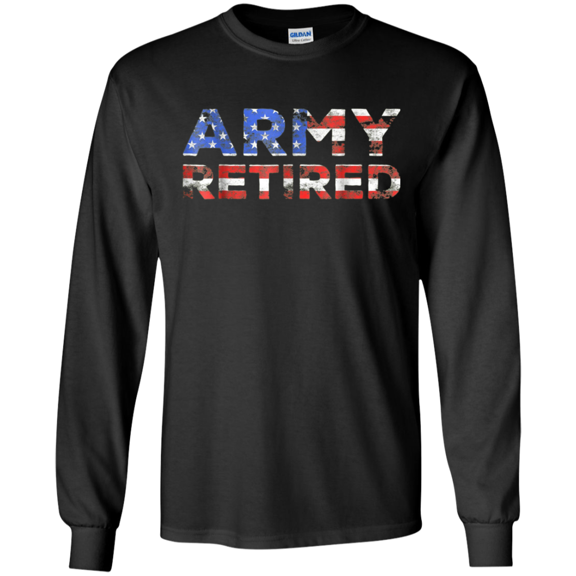 Army Retired T-Shirt Military U.S. Army Retirement Gift