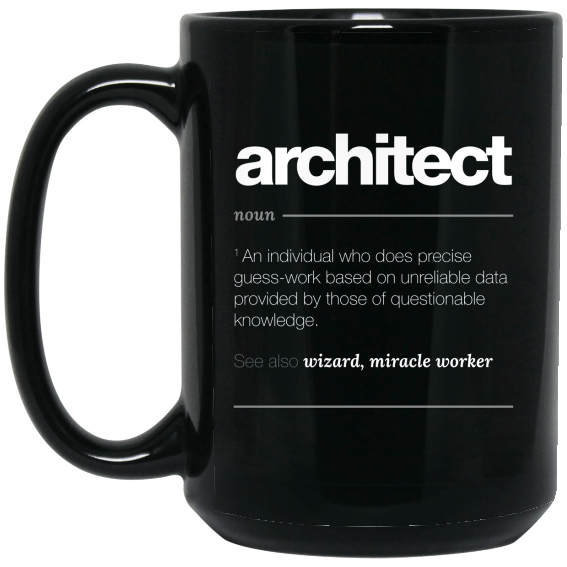 Architect Definition T Shirt - Funny Job Gift Tee