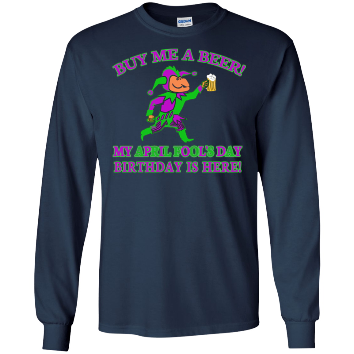 April Fool's Day Birthday T-shirt Buy Me a Beer