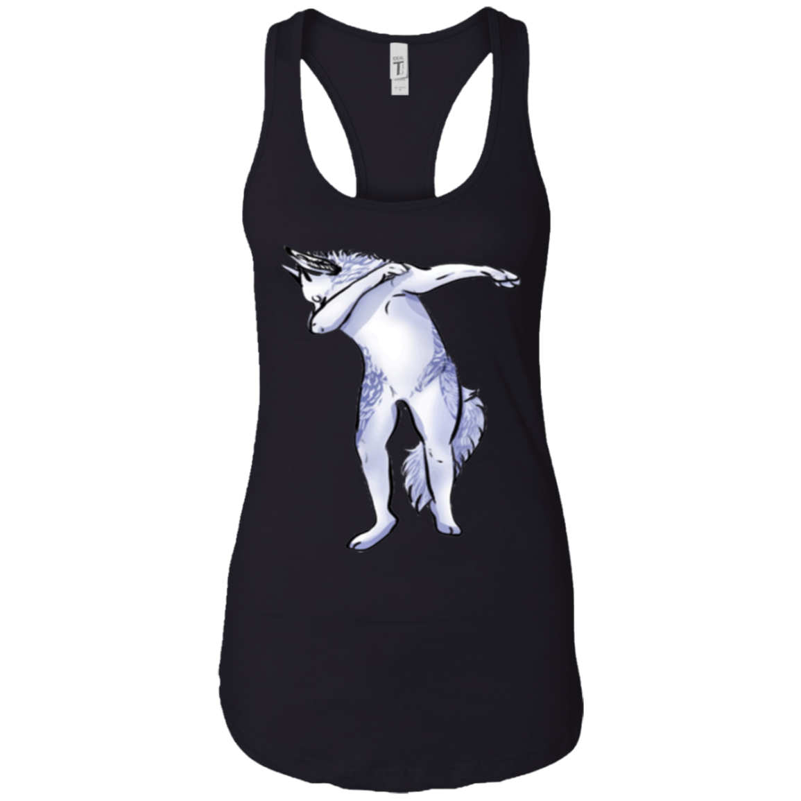 Wolf Cute Dabbing T-Shirt Funny Dab Dance Gift Shirt