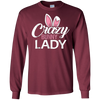 Image of 'Crazy Bunny Lady' Silly Pet Rabbit Shirt