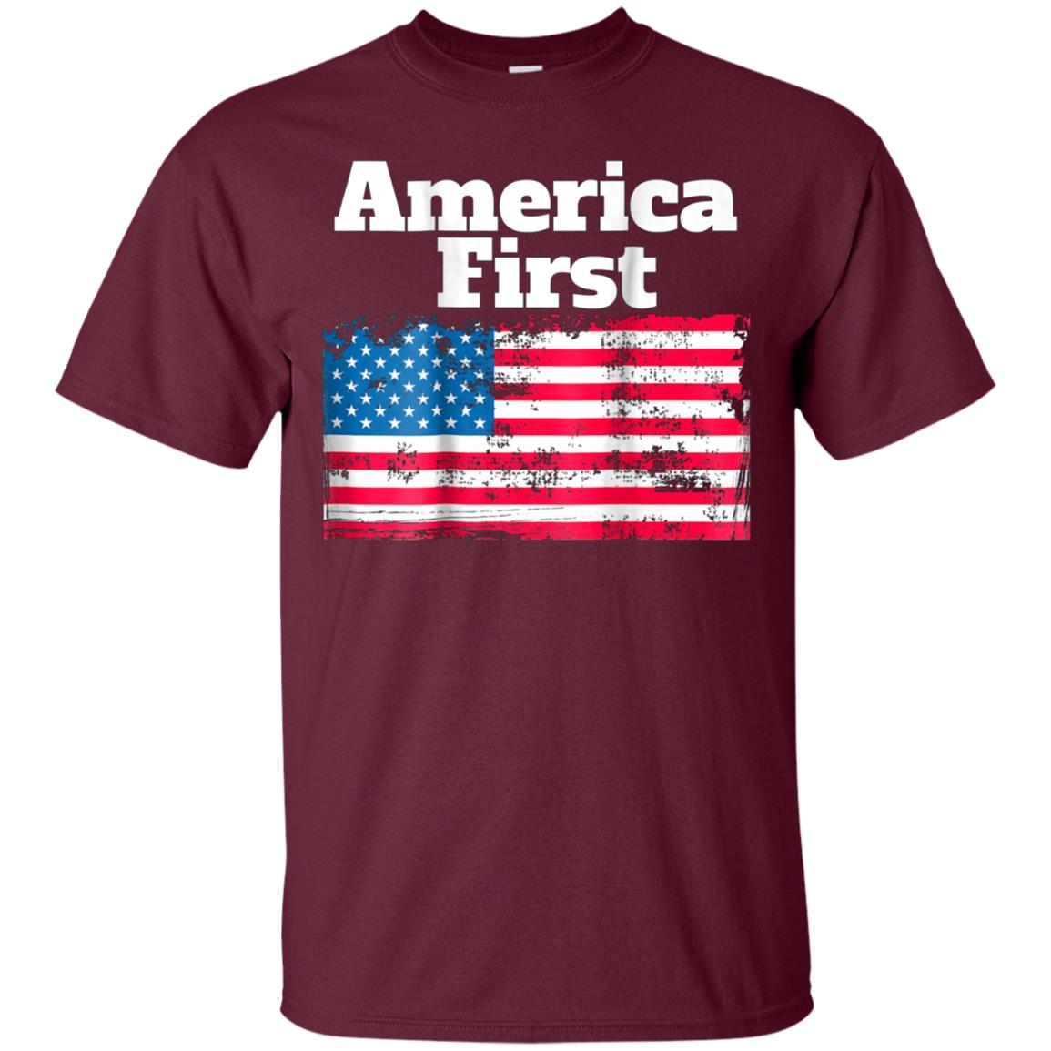 America First Patriotic TShirt Men Women Youth