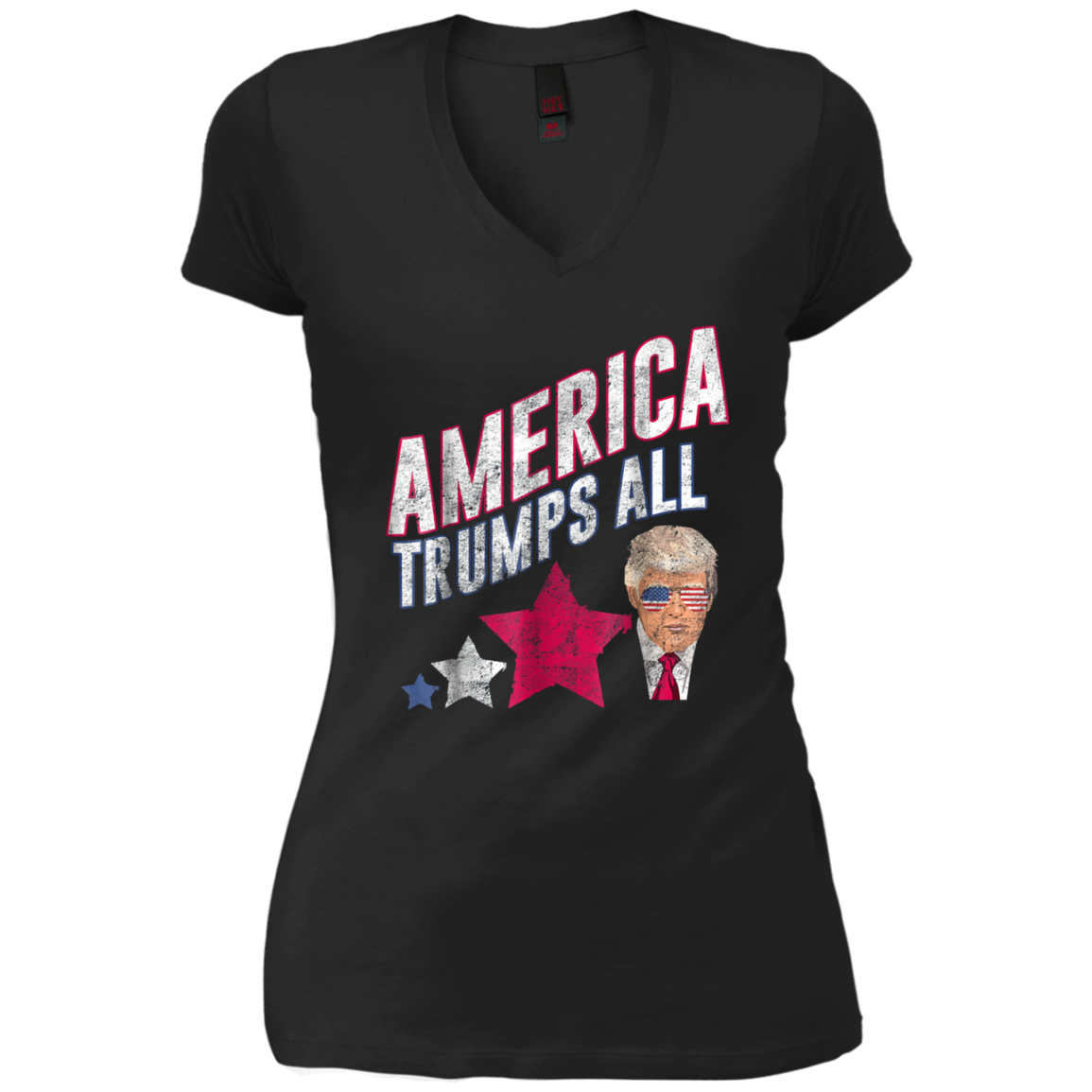 America Trumps All Patriotic 4th of July 2018 Tee