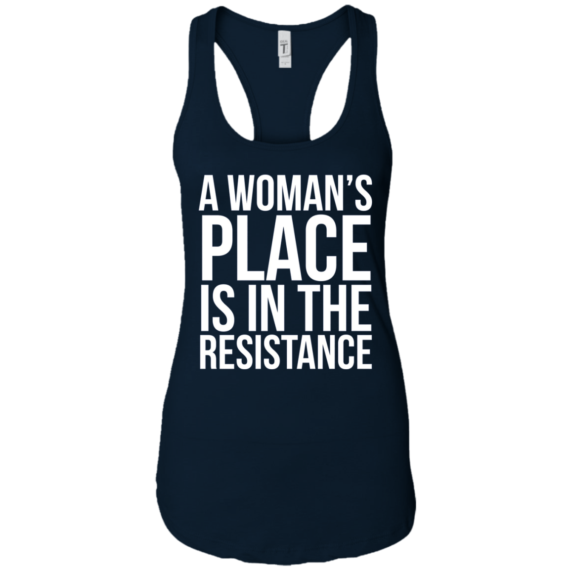 A Womans Place Is In The Resistance Long Sleeve T-Shirt