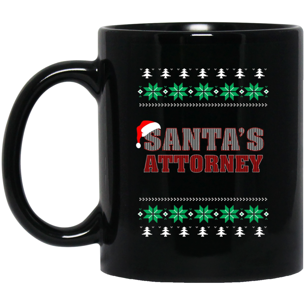 Santa's Attorney TShirt-Funny Ugly Christmas Sweater Tee