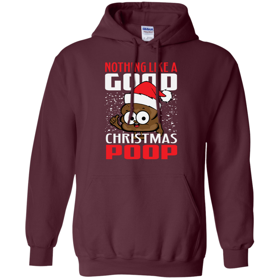 Christmas Tee Nothing Like a Good Christmas Emoji Poop Shirt