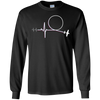 Image of Aerobatic Pilot Heartbeat | Airshow Fan Aerobatic Pilot Tee