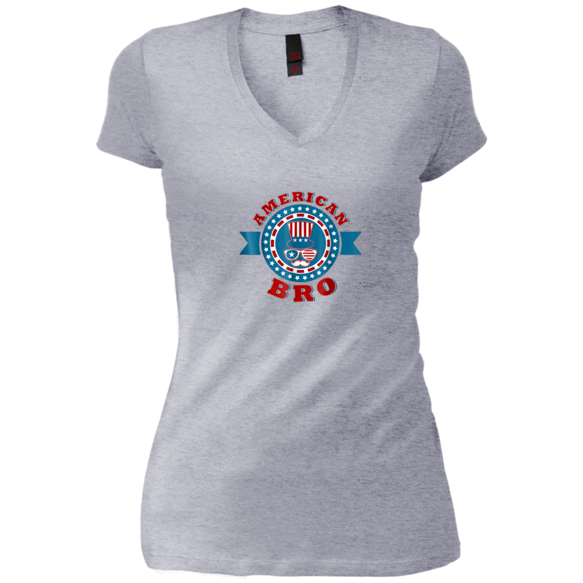 4th of July T-Shirt - Proud Fourth of July American Bro Tee