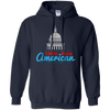 Image of 100% Pure American Proud Artwork T Shirt USA Citizen Gift