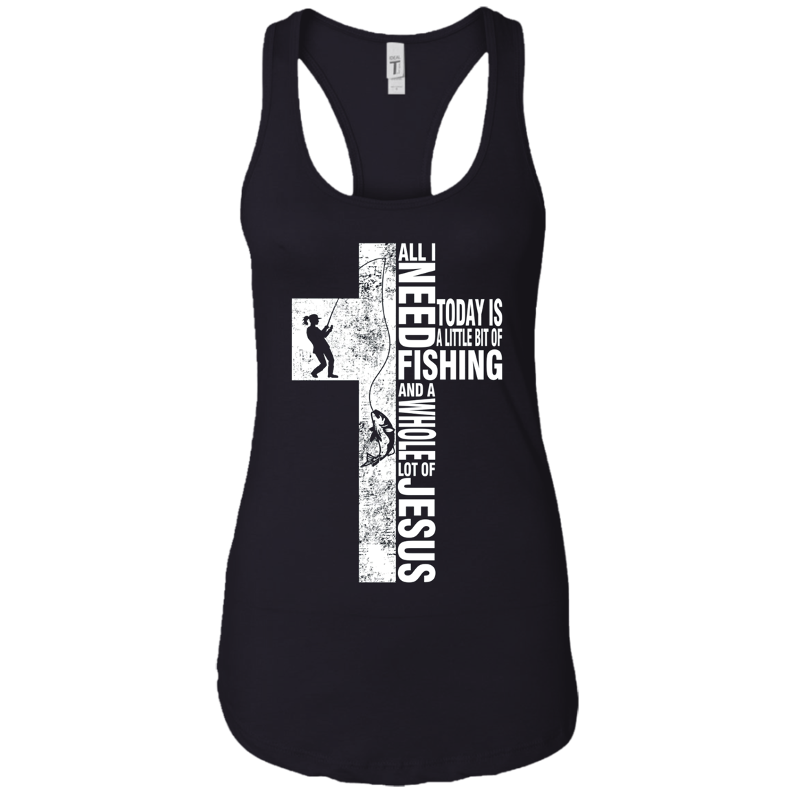 All I Need Is Fishing And Jesus T-shirt