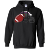 Image of Alzheimer Awareness Purple Ribbon Shirt For Football Fans