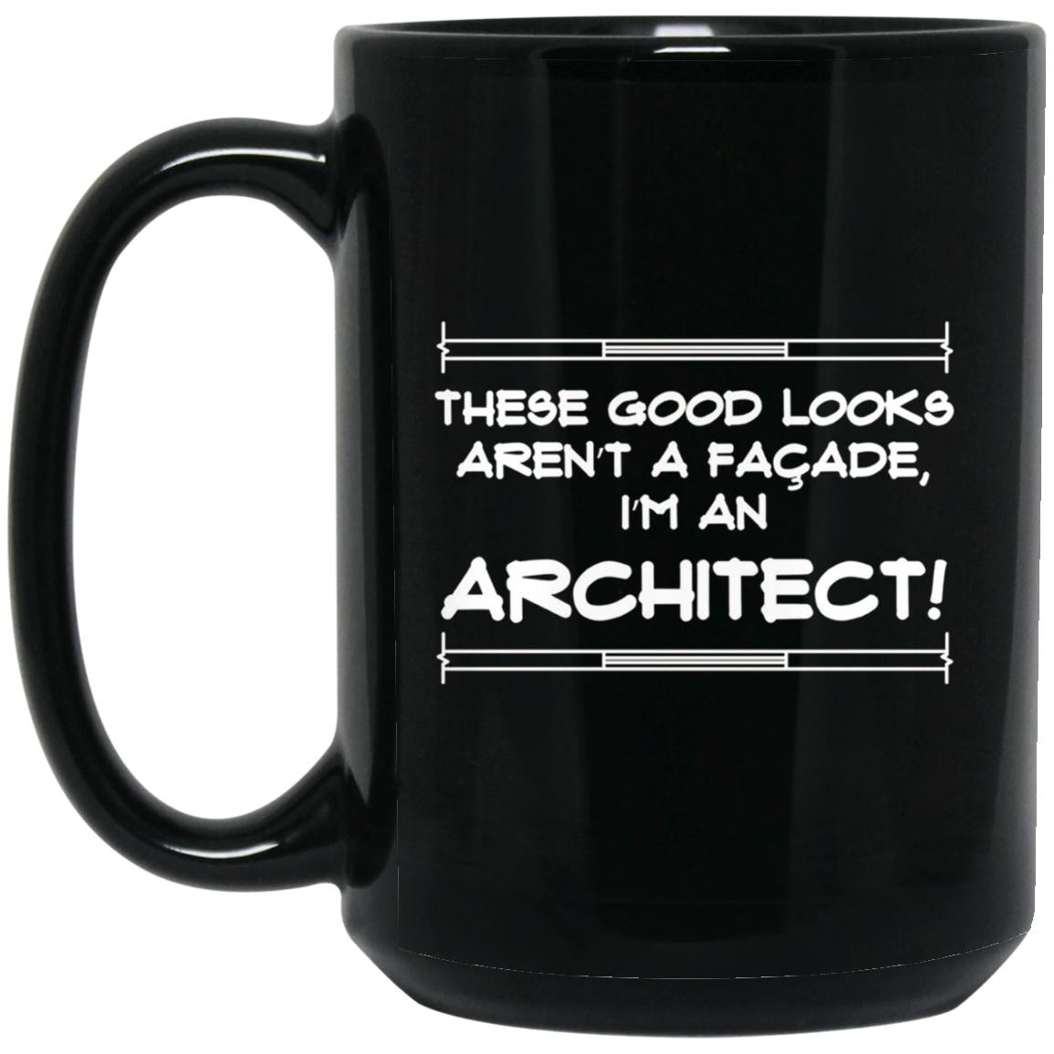 Architect Facade Joke Humor Gag Gift T-shirt