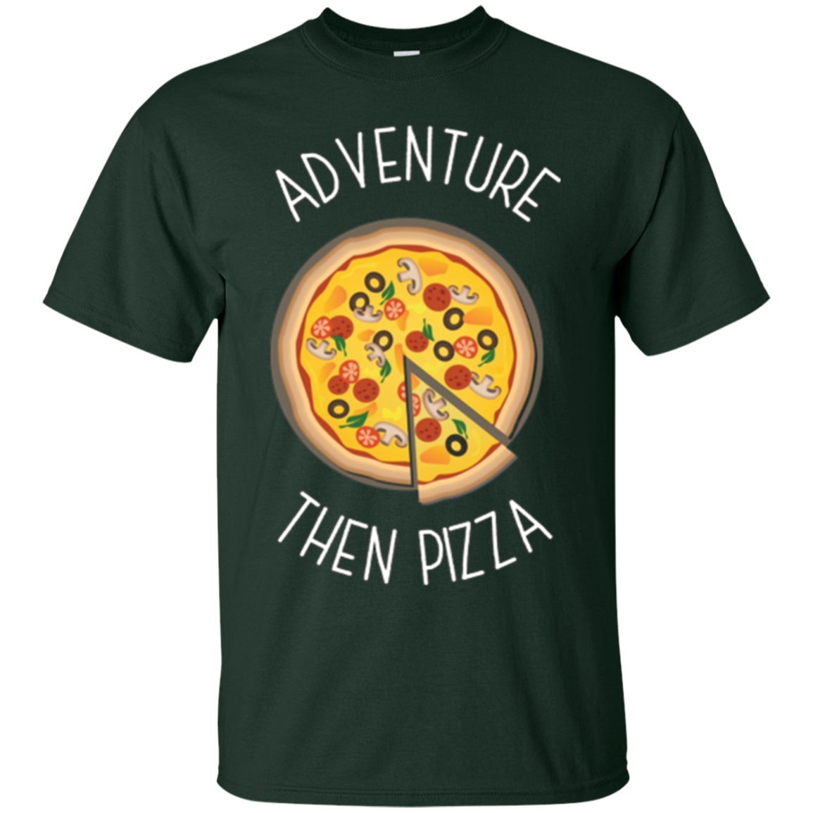 Adventure Then Pizza T-Shirt