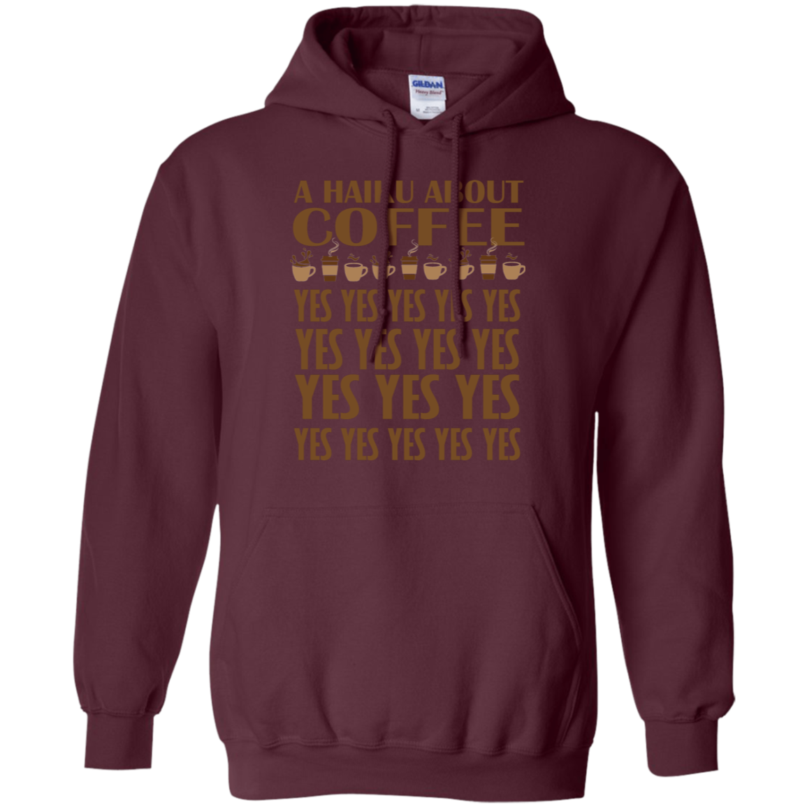 A Haiku About Coffee Yes Poem T-Shirt