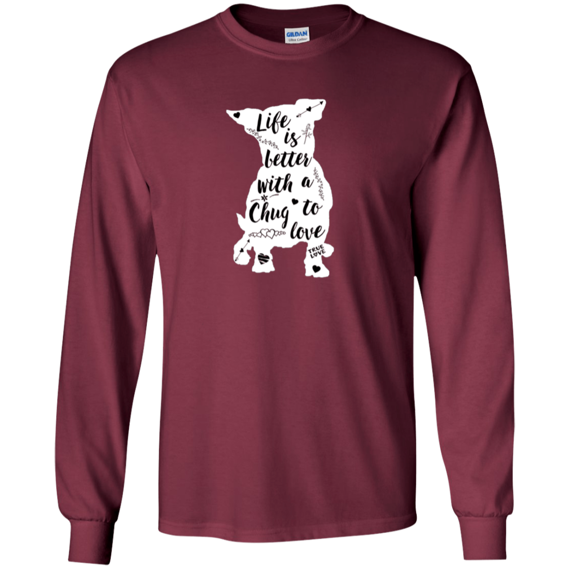 Chug T-shirt Life Is Better with Chug Dog