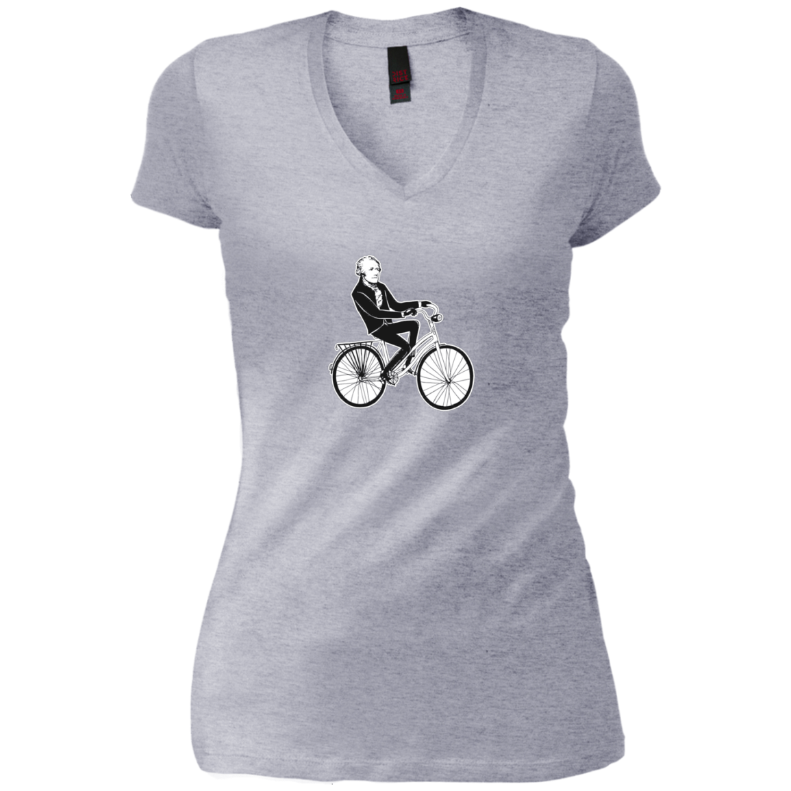 Alexander Hamilton Shirt | Alexander Hamilton on a Bicycle
