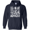 Image of Attorney Law Student Gift T Shirt - Lawyer Free Legal Advice