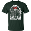 Image of La chemise de chien de meute afghane ne peut pas voir les amants de chien mignons Haters placer la balle sur le tee